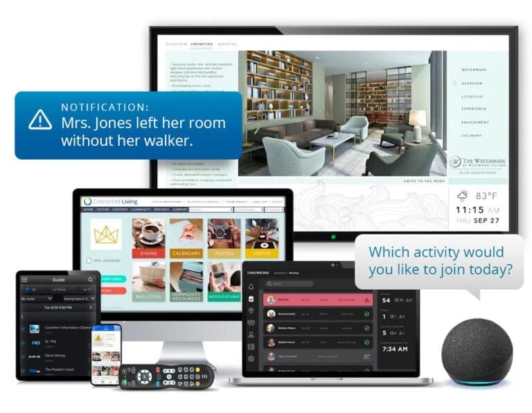 Sentrics software for senior living