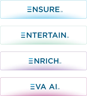 Care Intelligence platform - Ensure, Entertain, Enrich, Eva AI